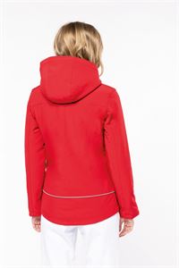 PARKA DONNA SOFTSHELL IMBOTTITO CON CAPPUCCIO